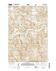 Daglum SE North Dakota Current topographic map, 1:24000 scale, 7.5 X 7.5 Minute, Year 2014
