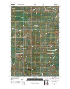 Daglum SW North Dakota Historical topographic map, 1:24000 scale, 7.5 X 7.5 Minute, Year 2011