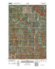 Davis Buttes North Dakota Historical topographic map, 1:24000 scale, 7.5 X 7.5 Minute, Year 2011