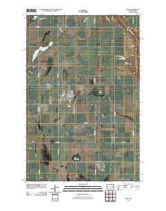 Dazey North Dakota Historical topographic map, 1:24000 scale, 7.5 X 7.5 Minute, Year 2011