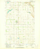 Dazey North Dakota Historical topographic map, 1:24000 scale, 7.5 X 7.5 Minute, Year 1961