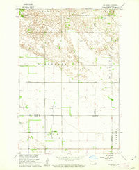 De Lamere North Dakota Historical topographic map, 1:24000 scale, 7.5 X 7.5 Minute, Year 1960