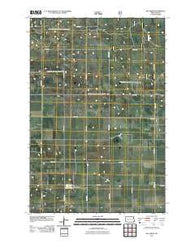 De Lamere North Dakota Historical topographic map, 1:24000 scale, 7.5 X 7.5 Minute, Year 2011