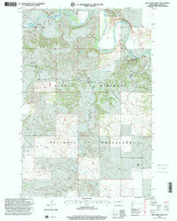 Deep Creek North North Dakota Historical topographic map, 1:24000 scale, 7.5 X 7.5 Minute, Year 1997