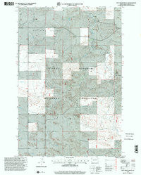 Deep Creek South North Dakota Historical topographic map, 1:24000 scale, 7.5 X 7.5 Minute, Year 1997