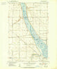 Deep North Dakota Historical topographic map, 1:24000 scale, 7.5 X 7.5 Minute, Year 1950