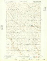 Deering NW North Dakota Historical topographic map, 1:24000 scale, 7.5 X 7.5 Minute, Year 1949