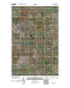 Deering SE North Dakota Historical topographic map, 1:24000 scale, 7.5 X 7.5 Minute, Year 2011