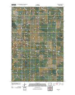 Deisem North Dakota Historical topographic map, 1:24000 scale, 7.5 X 7.5 Minute, Year 2011