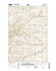 Deisem North Dakota Current topographic map, 1:24000 scale, 7.5 X 7.5 Minute, Year 2014