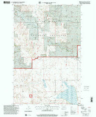 Demicks Lake North Dakota Historical topographic map, 1:24000 scale, 7.5 X 7.5 Minute, Year 1997