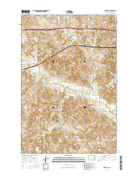 Dengate North Dakota Current topographic map, 1:24000 scale, 7.5 X 7.5 Minute, Year 2014