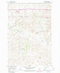 Dengate North Dakota Historical topographic map, 1:24000 scale, 7.5 X 7.5 Minute, Year 1960