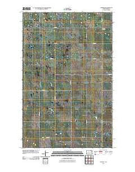 Derrick North Dakota Historical topographic map, 1:24000 scale, 7.5 X 7.5 Minute, Year 2011