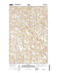 Derrick North Dakota Current topographic map, 1:24000 scale, 7.5 X 7.5 Minute, Year 2014