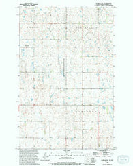 Derrick NW North Dakota Historical topographic map, 1:24000 scale, 7.5 X 7.5 Minute, Year 1994