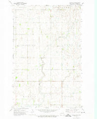 Derrick SW North Dakota Historical topographic map, 1:24000 scale, 7.5 X 7.5 Minute, Year 1972