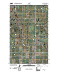 Derrick NW North Dakota Historical topographic map, 1:24000 scale, 7.5 X 7.5 Minute, Year 2011