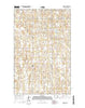 Derrick NW North Dakota Current topographic map, 1:24000 scale, 7.5 X 7.5 Minute, Year 2014