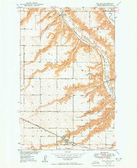 Des Lacs North Dakota Historical topographic map, 1:24000 scale, 7.5 X 7.5 Minute, Year 1950