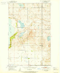 Devils Lake Mountain North Dakota Historical topographic map, 1:24000 scale, 7.5 X 7.5 Minute, Year 1951