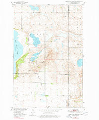 Devils Lake Mountain North Dakota Historical topographic map, 1:24000 scale, 7.5 X 7.5 Minute, Year 1950