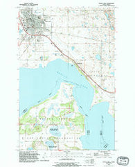 Devils Lake North Dakota Historical topographic map, 1:24000 scale, 7.5 X 7.5 Minute, Year 1994