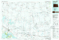Devils Lake North Dakota Historical topographic map, 1:100000 scale, 30 X 60 Minute, Year 1985