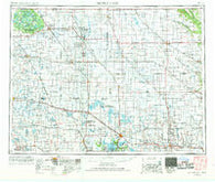 Devils Lake North Dakota Historical topographic map, 1:250000 scale, 1 X 2 Degree, Year 1953