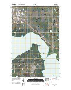 Devils Lake North Dakota Historical topographic map, 1:24000 scale, 7.5 X 7.5 Minute, Year 2011