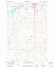 Dickinson South North Dakota Historical topographic map, 1:24000 scale, 7.5 X 7.5 Minute, Year 1959