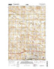 Dickinson North North Dakota Current topographic map, 1:24000 scale, 7.5 X 7.5 Minute, Year 2014