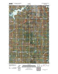 Dickinson South North Dakota Historical topographic map, 1:24000 scale, 7.5 X 7.5 Minute, Year 2011