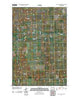 Dogtooth Buttes North Dakota Historical topographic map, 1:24000 scale, 7.5 X 7.5 Minute, Year 2011