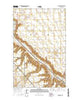 Donnybrook North Dakota Current topographic map, 1:24000 scale, 7.5 X 7.5 Minute, Year 2014