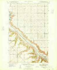 Donnybrook North Dakota Historical topographic map, 1:24000 scale, 7.5 X 7.5 Minute, Year 1948