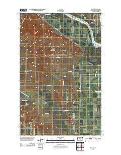 Dore North Dakota Historical topographic map, 1:24000 scale, 7.5 X 7.5 Minute, Year 2011