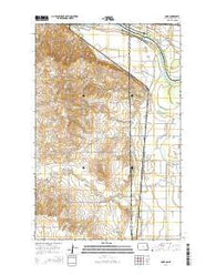 Dore North Dakota Current topographic map, 1:24000 scale, 7.5 X 7.5 Minute, Year 2014