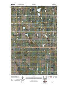 Doyon North Dakota Historical topographic map, 1:24000 scale, 7.5 X 7.5 Minute, Year 2011