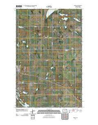 Drake North Dakota Historical topographic map, 1:24000 scale, 7.5 X 7.5 Minute, Year 2011