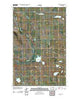 Drake NW North Dakota Historical topographic map, 1:24000 scale, 7.5 X 7.5 Minute, Year 2011