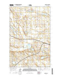 Drake NW North Dakota Current topographic map, 1:24000 scale, 7.5 X 7.5 Minute, Year 2014