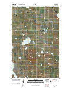 Drake SW North Dakota Historical topographic map, 1:24000 scale, 7.5 X 7.5 Minute, Year 2011