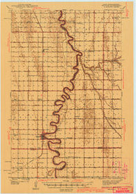 Drayton North Dakota Historical topographic map, 1:62500 scale, 15 X 15 Minute, Year 1941