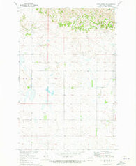 Dunn Center NE North Dakota Historical topographic map, 1:24000 scale, 7.5 X 7.5 Minute, Year 1970