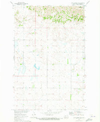 Dunn Center NE North Dakota Historical topographic map, 1:24000 scale, 7.5 X 7.5 Minute, Year 1970