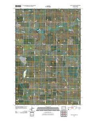 Dunn Center North Dakota Historical topographic map, 1:24000 scale, 7.5 X 7.5 Minute, Year 2011