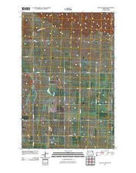 Dunn Center NE North Dakota Historical topographic map, 1:24000 scale, 7.5 X 7.5 Minute, Year 2011
