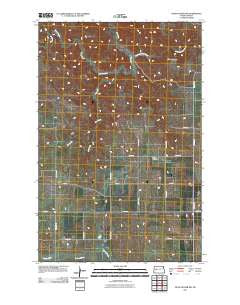 Dunn Center NW North Dakota Historical topographic map, 1:24000 scale, 7.5 X 7.5 Minute, Year 2011