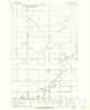Durbin North Dakota Historical topographic map, 1:24000 scale, 7.5 X 7.5 Minute, Year 1961